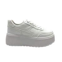 Todopiel - Zapatilla Plataforma Mujer Blanco Zb062