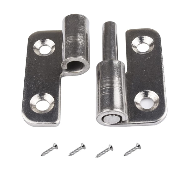 Bisagras desmontables Xcyroiiy de acero inoxidable 304, 1.5 cm, 6 piezas