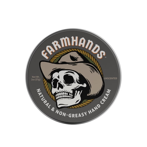 Crema de manos Farmhands 57 g natural y no grasosa con aloe