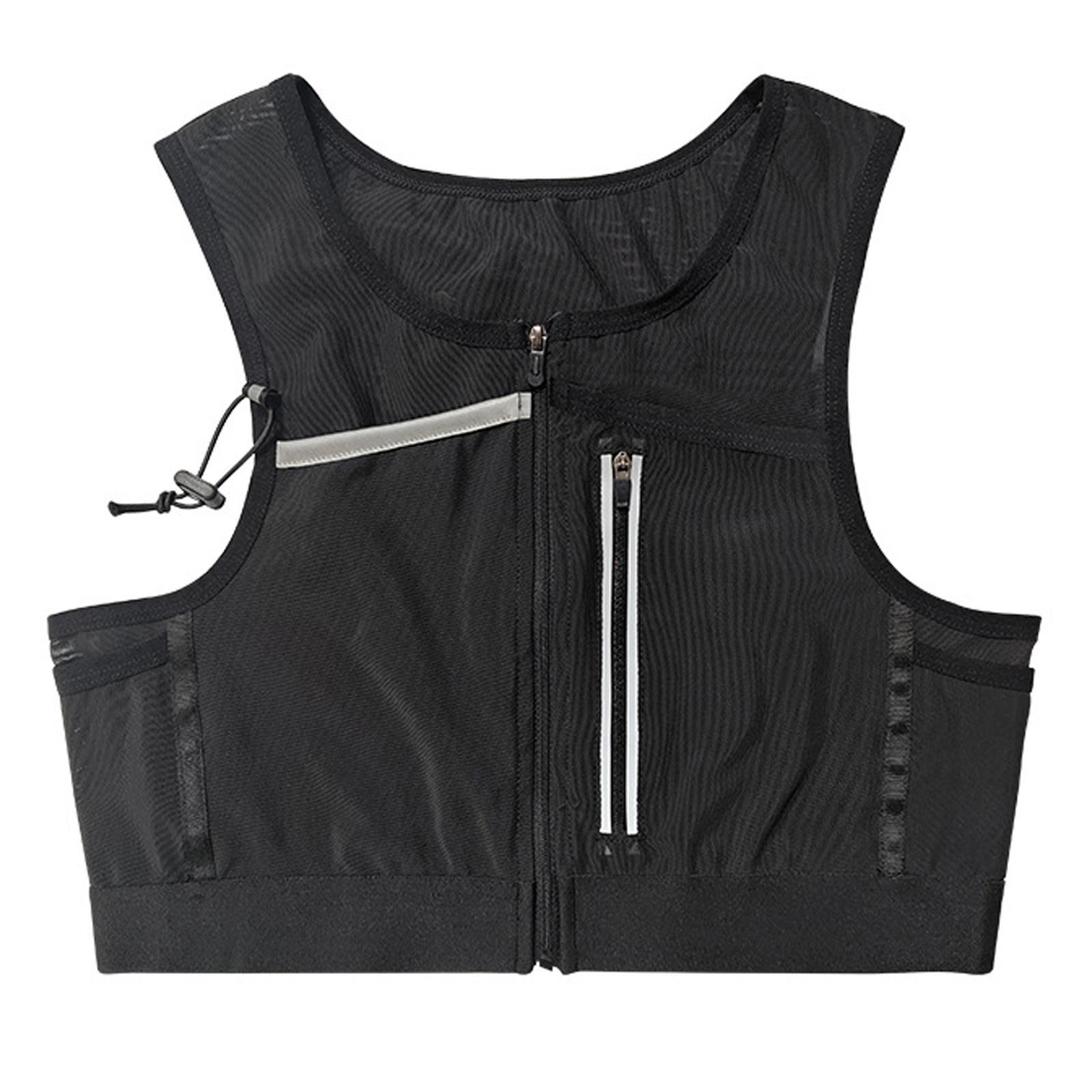 Ioensy - Bolsa De Chaleco Para Correr, Paquete De Pecho Reflectante Para Senderismo, Bicicleta, Ciclismo