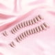 thumbnail image 3 of Press On Nails JOYVVEW Cuadrado corto gris claro para mujer, 3 of 7