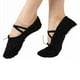 thumbnail image 2 of Zapatillas de ballet suaves de lona para niños y adultos, zapatillas de gimnasia para bailar, 2 of 5