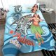 thumbnail image 2 of Juego de cama Palau - Niñas polinesias con tiburón, 2 of 3