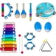 thumbnail image 1 of Set de Instrumentos Musicales de Madera para Niños 14 Piezas, 1 of 3