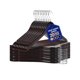thumbnail image 1 of Juego de perchas de madera Lifemaster, 20 piezas, antideslizantes, para armario, color cereza, 1 of 7