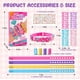 thumbnail image 2 of Set De 4 Pulseras Con Accesorios Para Niñas rosa, 2 of 4