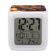 thumbnail image 1 of El Bebé Jefazo Niña Blanca theme 7 colors Alarm Clock Digital LED Alarm Clock Gifts for kids friends family, 1 of 6