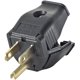 thumbnail image 1 of Enchufe de conexión a tierra Leviton 3W101-E, 2 polos y 3 hilos, negro, 1 of 1