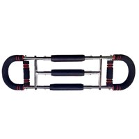 Magideal - Entrenador De Brazos, Entrenador De Brazos, Ajustable, Práctico, Dispositivo De Fortalecimiento Del Antebrazo, Dispositivo De Fortalecimiento Del Braz Rojo Negro