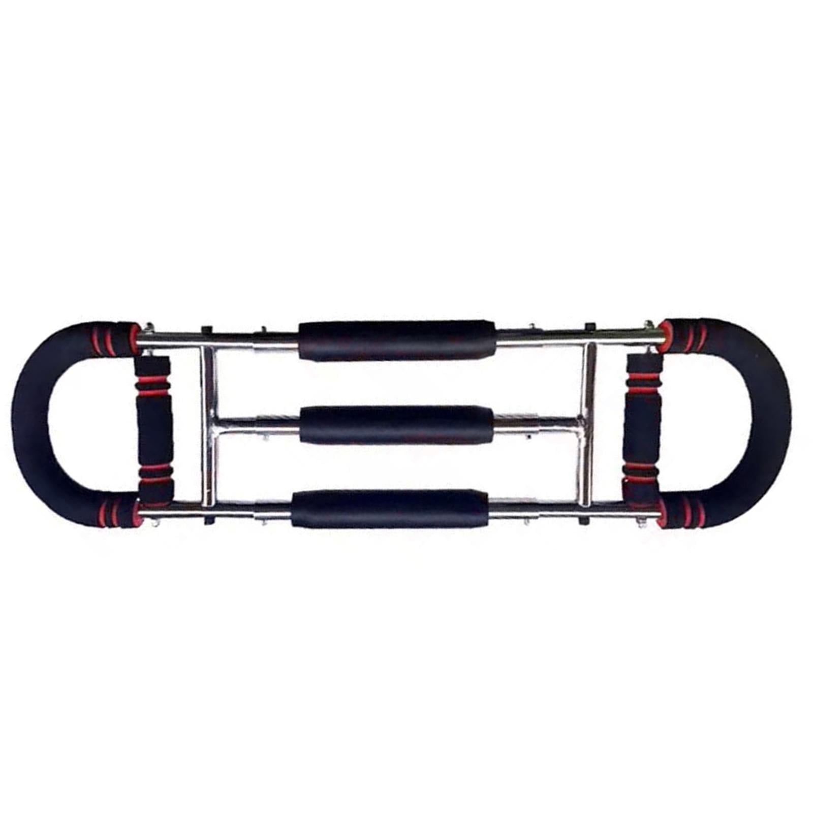 Magideal - Entrenador De Brazos, Entrenador De Brazos, Ajustable, Práctico, Dispositivo De Fortalecimiento Del Antebrazo, Dispositivo De Fortalecimiento Del Braz Rojo Negro