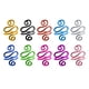 thumbnail image 1 of 10x Anillo De Tensión De Ganchillo Anillo De Bucle Para Dedo Para Madres Tejedoras Crocheters, 1 of 3