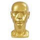 thumbnail image 2 of Cabeza De Maniquí Modelo Versátil Profesional Para Anteojos Gafas Sombrero Dorado, 2 of 5