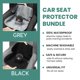 thumbnail image 2 of Protector de Asiento de Auto Lynmark 2x Almohadillas Suaves e Impermeables, 2 of 9