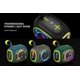thumbnail image 5 of WorryFree Gadgets Bocina Bluetooth portátil 10W, inalámbrica 5.3 alcance de 10 m, luces RGB, Party B, 5 of 6