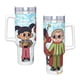 thumbnail image 4 of Xavier Riddle y el Museo Secreto Vaso aislado de acero inoxidable con asa, diseño temático, regalo para familia, amigos y fans; incluye pajita y encaja en el portavasos estándar, 40 oz, 4 of 6