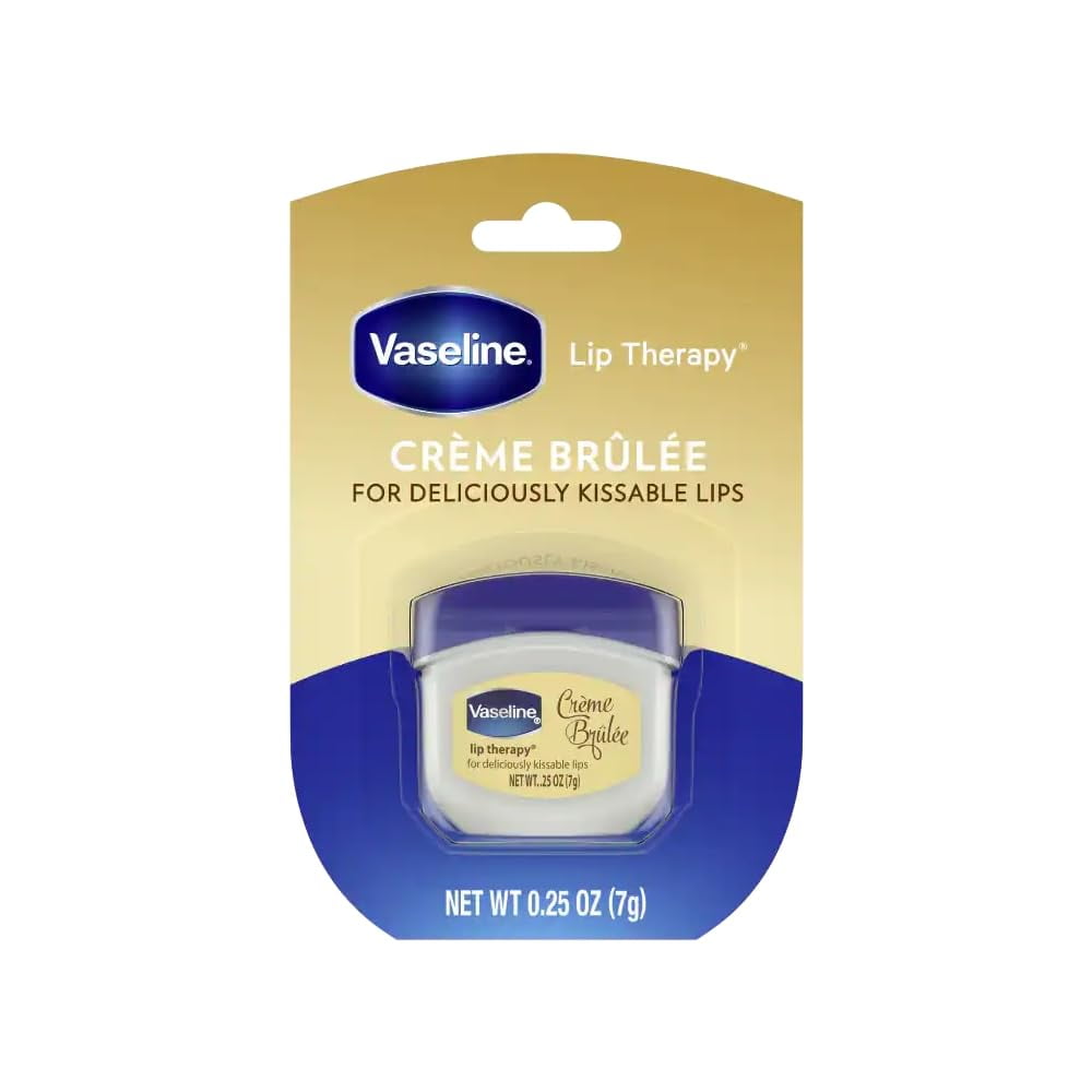Bálsamo Labial Vaseline Lip Therapy Creme Brulee, 7 Ml (paquete De 10)