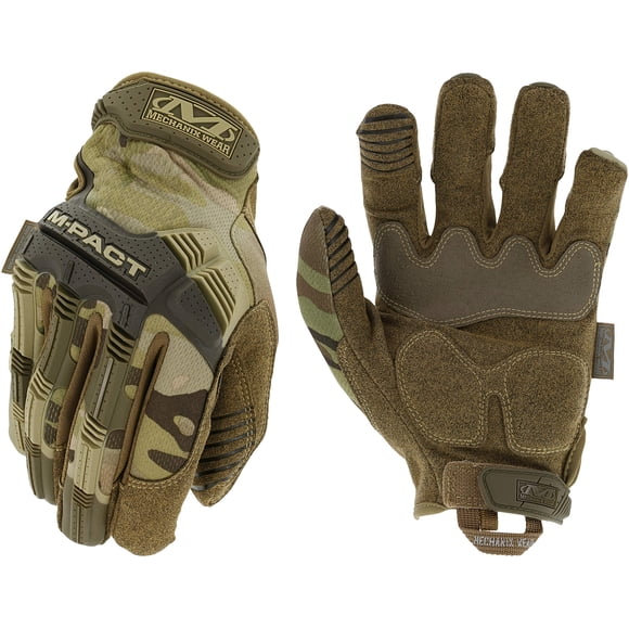 Guantes tácticos Mechanix Wear M-Pact para hombre, camuflaje L