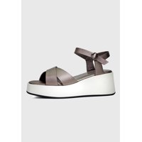 Eda Manzini - Sandalia Trabyl Plateado