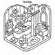 thumbnail image 2 of Libro para colorear Coco Wyo LLC Little Corner Cozy Spaces, 2 of 7