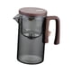 thumbnail image 4 of Tetera De Vidrio Con Infusor Tetera Multiusos Para Senderismo Cocina Camping Gris 720 Ml, 4 of 5