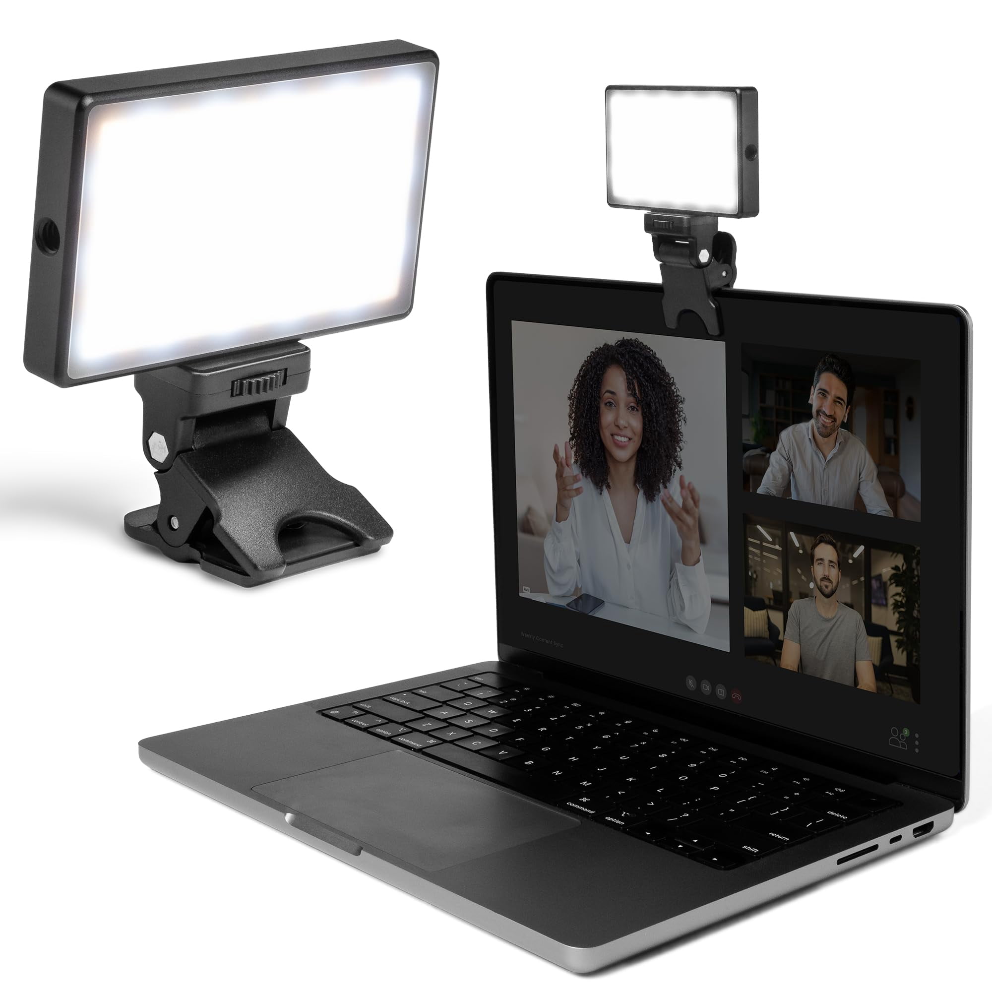 Kit De Iluminación Lume Cube Para Videoconferencias Con Soporte Para Computadora
