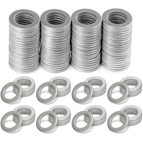 Juego de 100 arandelas de presión M12 de aluminio FANHAY