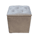 thumbnail image 1 of Pouf Baul Gris Felpa 40*33*45 Rimar, 1 of 5