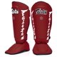thumbnail image 1 of Espinilleras Fairtex SP7 Muay Thai para hombre, mujer y niños, color rojo XL, 1 of 6