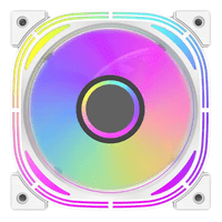 Genérico - Kit De 3 Ventiladores Darkflash Inf24 Pwm Argb Infinito Blanco