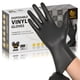 thumbnail image 1 of Guantes desechables de vinilo SWIFTLITE negros aptos para uso alimentario (100), 1 of 6