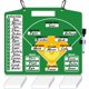 thumbnail image 1 of Pizarra magnética borrable en seco para alineación de béisbol NDQC, verde, 1 of 7