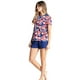 thumbnail image 2 of Pijama Algodón Mujer Verano Universidad de Chile C1 TOP, 2 of 3