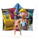 thumbnail image 2 of Bob el Constructor Manta Capa con Capucha Anti-Bolitas, Manta de Lana Ártica Suave, Manta Portátil de Felpa Ligera y Lujosa, Poncho para Siesta en Casa y Oficina, 100*130cm, 2 of 6