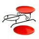 thumbnail image 5 of Cupcake Cake Stand Bandeja De Servicio Retro Para Centro De Mesa Adornos De Cena Rojo, 5 of 5