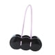 thumbnail image 2 of Florero Cerámica Forma Bolso Negro, 2 of 3