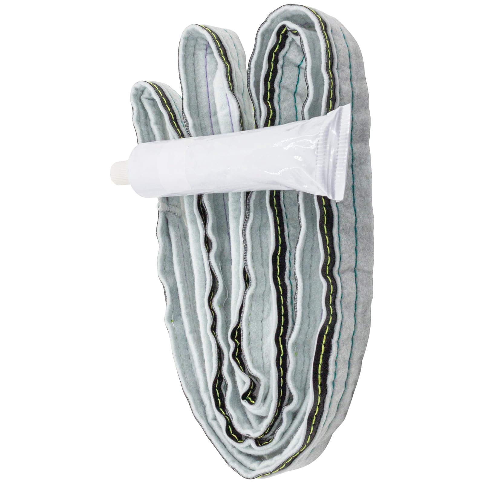 Superbobi - Sello De Fieltro Del Tambor Trasero De La Secadora W10612022 Para Whirlpool