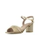 thumbnail image 2 of Sandalia Taco Dorado Fiesta Weide QIU257, 2 of 8