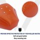 thumbnail image 5 of Protectores de puntera para patines VKEDA de cuero vacuno – 1 par – Marrón, 5 of 5
