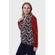 thumbnail image 2 of Polera Mujer Cuello Abotonado Guinda, 2 of 4