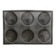 thumbnail image 1 of Formas De Hamburguesa De Silicona Peforated Panadería Bollo Molde Para Pan Bandeja Para Hornear 6 Tazas, 1 of 5