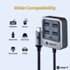 thumbnail image 4 of Hub USB GEARit de 4 puertos USB 3.2 Tipo-A con USB-C y Thunderbolt, 4 of 7