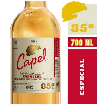 Pisco Especial 35° Botella 700 Ml Capel
