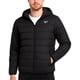 thumbnail image 1 of Chaqueta Reebok ligera con capucha acolchada para hombre, color negro, 1 of 7