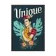 thumbnail image 1 of Cuadro Poster Enmarcado Frida Kahlo Mujer Unica Decorativo, 1 of 1
