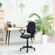 thumbnail image 2 of Silla Escritorio Rudy Alta Brazo Fijo Tela Negro, 2 of 6