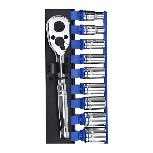 Juego De Dados Y Llave Chicharra X11 Piezas Calidad Robust