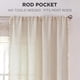 thumbnail image 2 of Cortinas Joydeco de Lino Boho 2 Paneles 132x183 cm Semitransparentes, 2 of 8