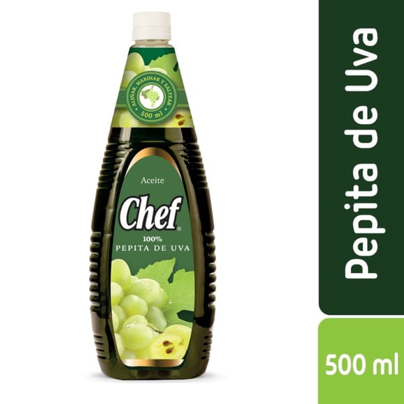 Aceite Pepa de Uva Botella, 500 ml