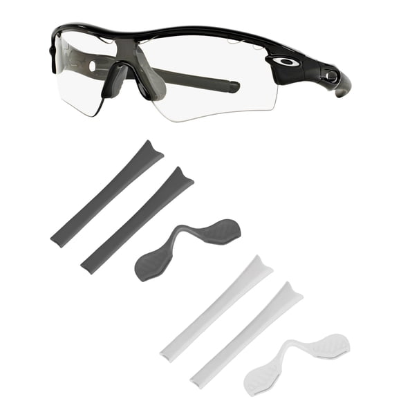 Kit de repuesto de almohadillas para orejas y nariz para gafas de sol (compatible con Oakley Radar) – Firtox