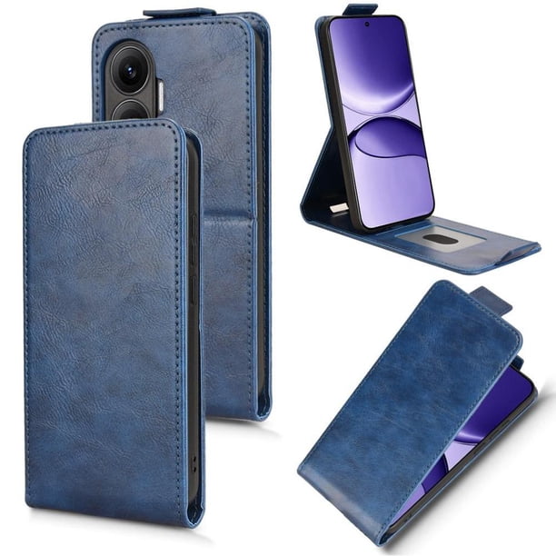 Funda tipo folio para Xiaomi Redmi Turbo 4 Pro 5G con soporte magnético y protección para la cámara Azul